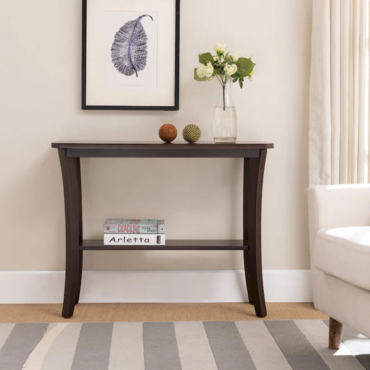 Leick Home Boa Console Hall Stand with Shelf