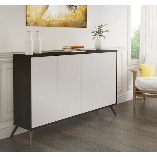 Bestar Small Space Krom 60-inch Storage Unit