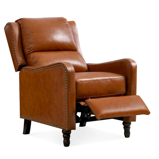Genuine Leather Recliner Chair Comfortable Chairs for Living Room