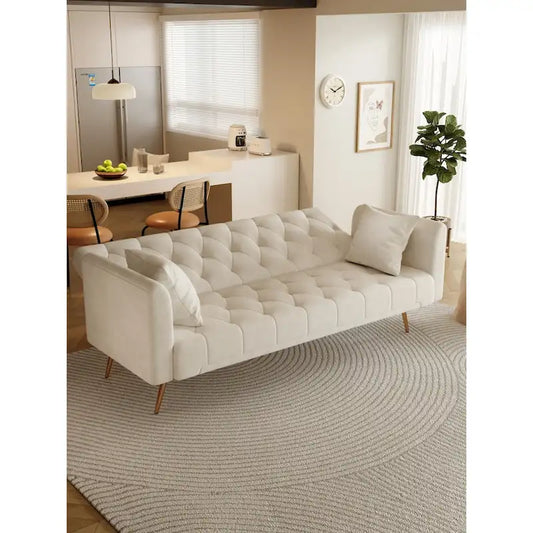 71 Convertible Double Folding Living Room Sofa Bed