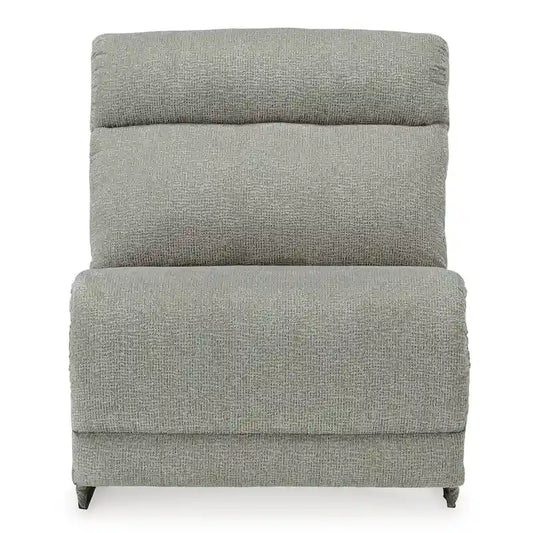 Signature Design by Ashley Colleyville Gray 3-Piece Power Reclining Sectional Sofa - 109W x 38D x 39H