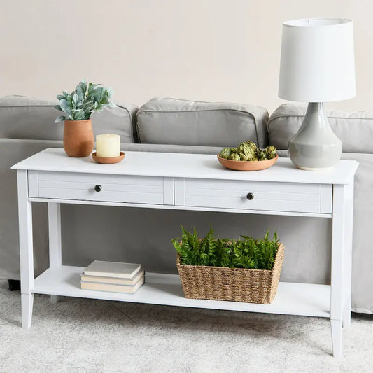 Pleasantville Console Table with 2 Drawers