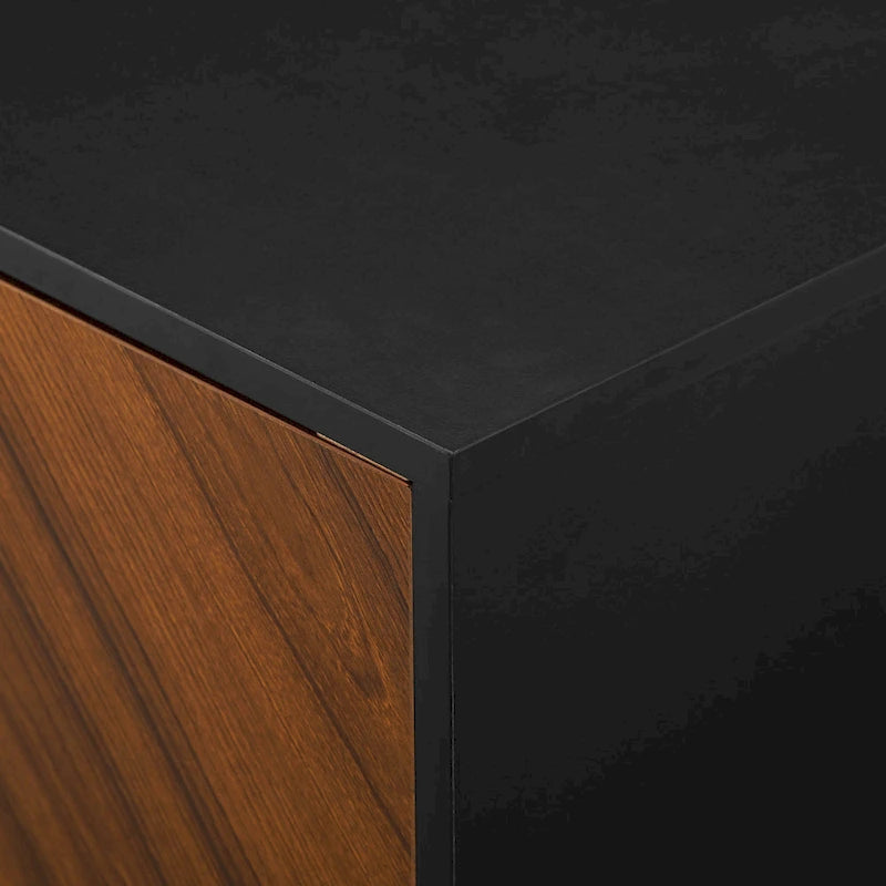 58-inch Mid-Century Modern 4-Door Buffet