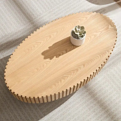 43.7 inch Round Coffee Table for Living Room