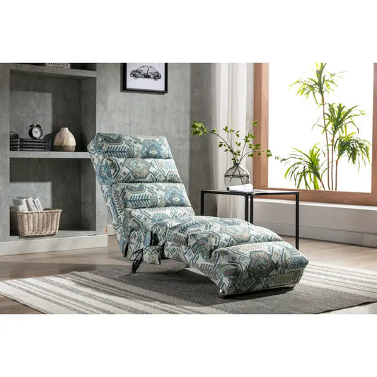 Linen Chaise Lounge Indoor Chair