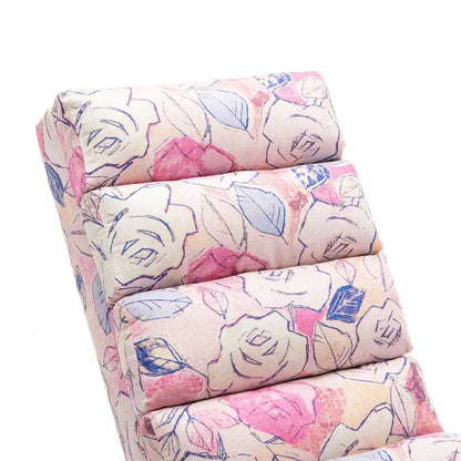 Linen Chaise Lounge Indoor Chair
