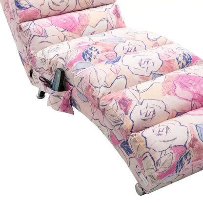 Linen Chaise Lounge Indoor Chair
