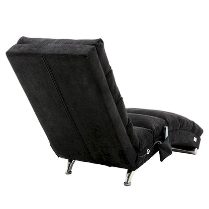 Linen Chaise Lounge Indoor Chair