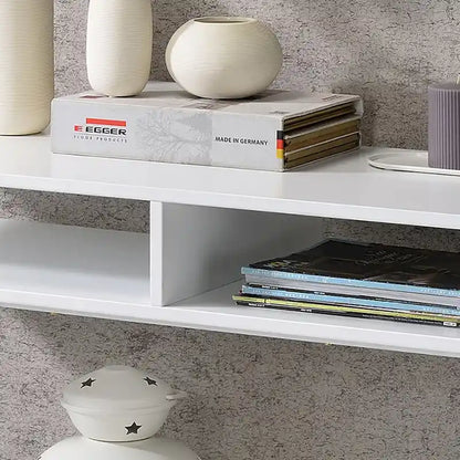 Raven Glam 48-inch Steel 3-Shelf Console Table by Furniture of America