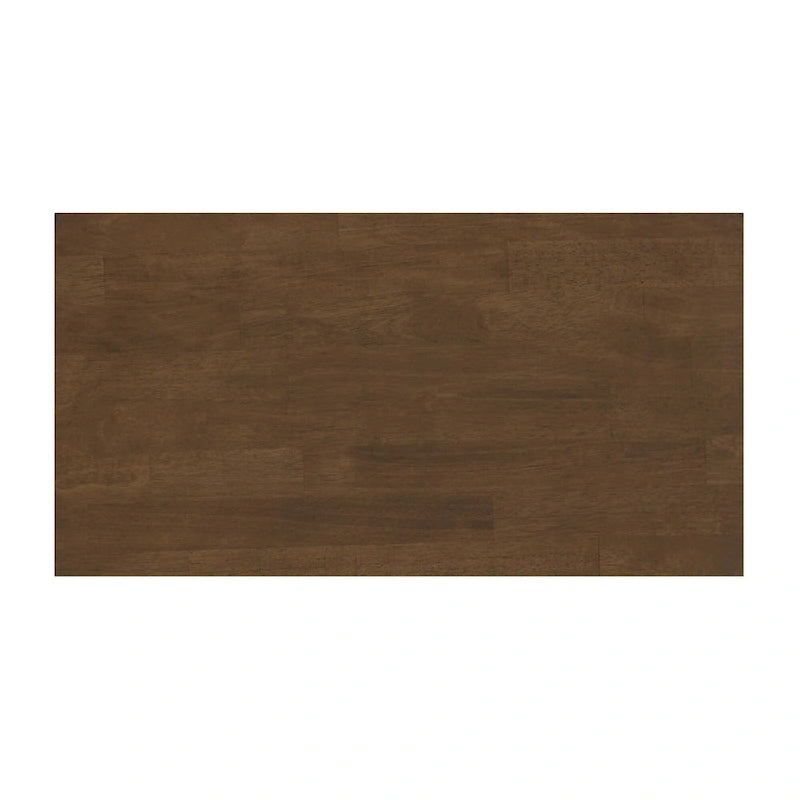 60-Inch Rectangular Dining Table for 6, Rubberwood