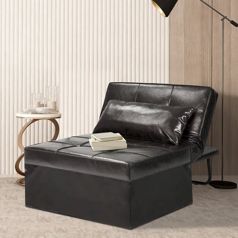 4-1 Adjustable Sleeper Sofa Chair with Ottoman, Sofa Bed ,Couch Bed