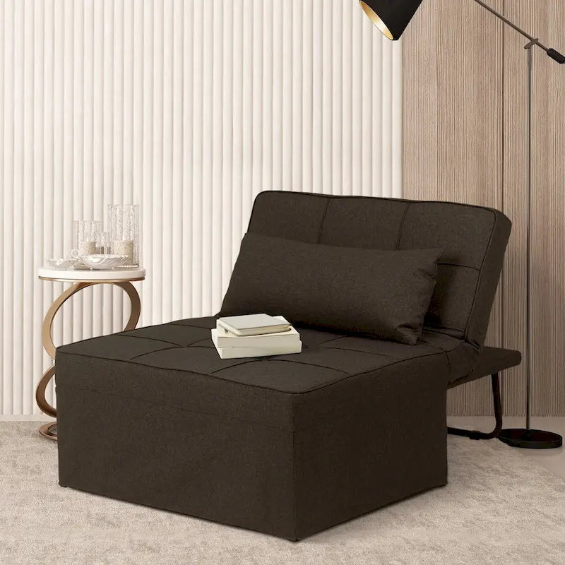 4-1 Adjustable Sleeper Sofa Chair with Ottoman, Sofa Bed ,Couch Bed