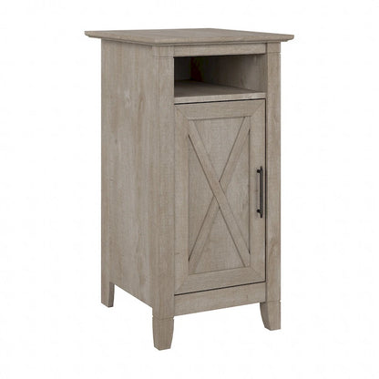 Key West End Table with Door by Bush Furniture