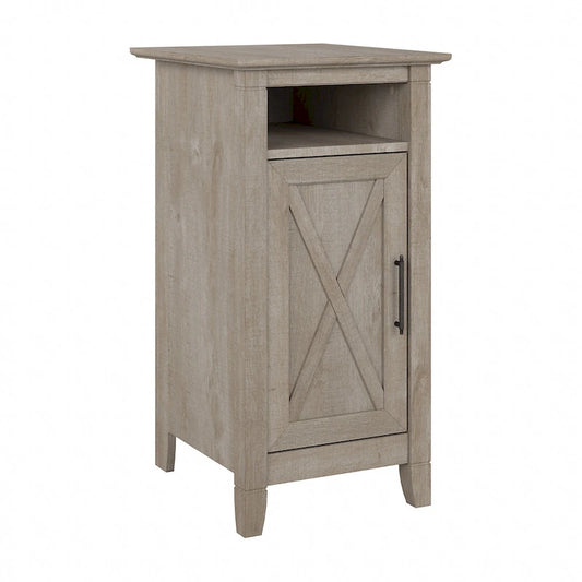 Key West End Table with Door by Bush Furniture
