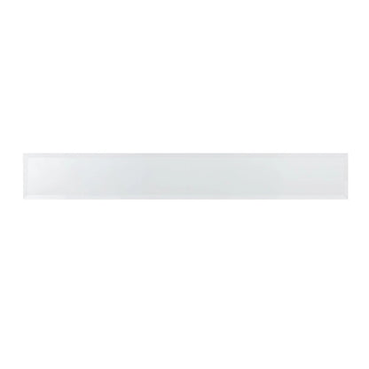 Long Narrow Console Table with Mirrored Top