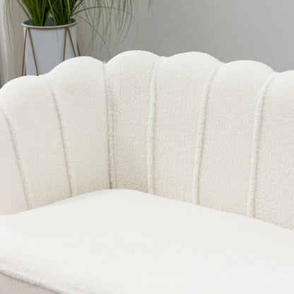 59W Mid-century Modern Tufted Loveseat Upholstered Sofa