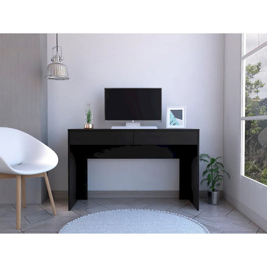 FM Furniture Tampa 2-Drawer Computer Desk with 2 Handleless Drawers