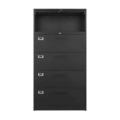 Steel Lateral File Cabinet with Lock