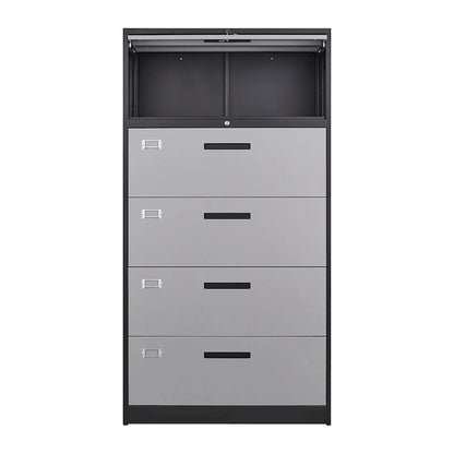 Steel Lateral File Cabinet with Lock