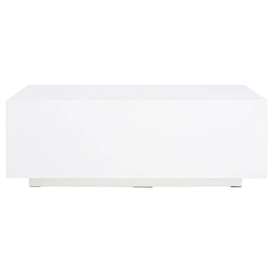 SAFAVIEH Dina Rectangle Coffee Table - 40 W x 20 D x 14 H - 40Wx20Dx14H