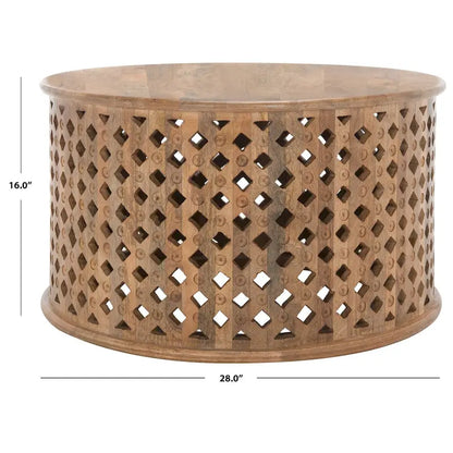 Round Coffee Table - 28 L x 28 D x 16 H - 28Wx28Dx16H
