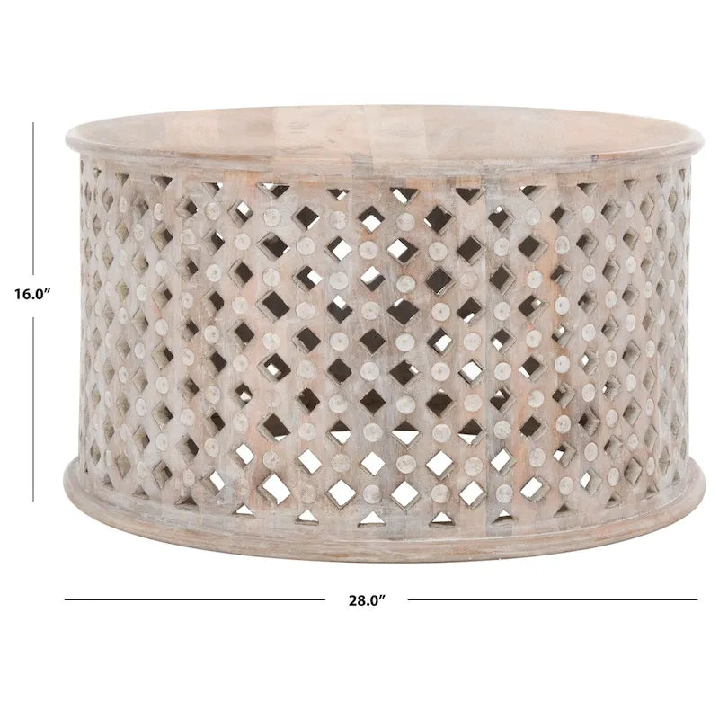 Round Coffee Table - 28 L x 28 D x 16 H - 28Wx28Dx16H