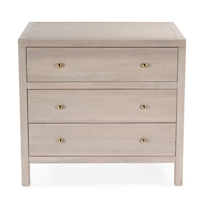 3-Drawer Wood Dresser