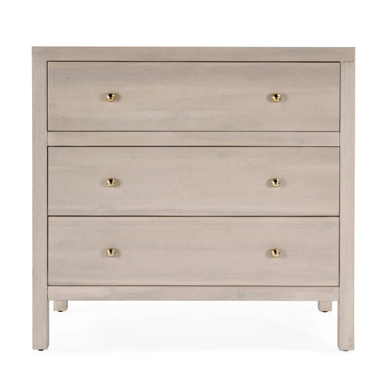 3-Drawer Wood Dresser