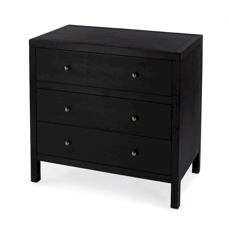3-Drawer Wood Dresser