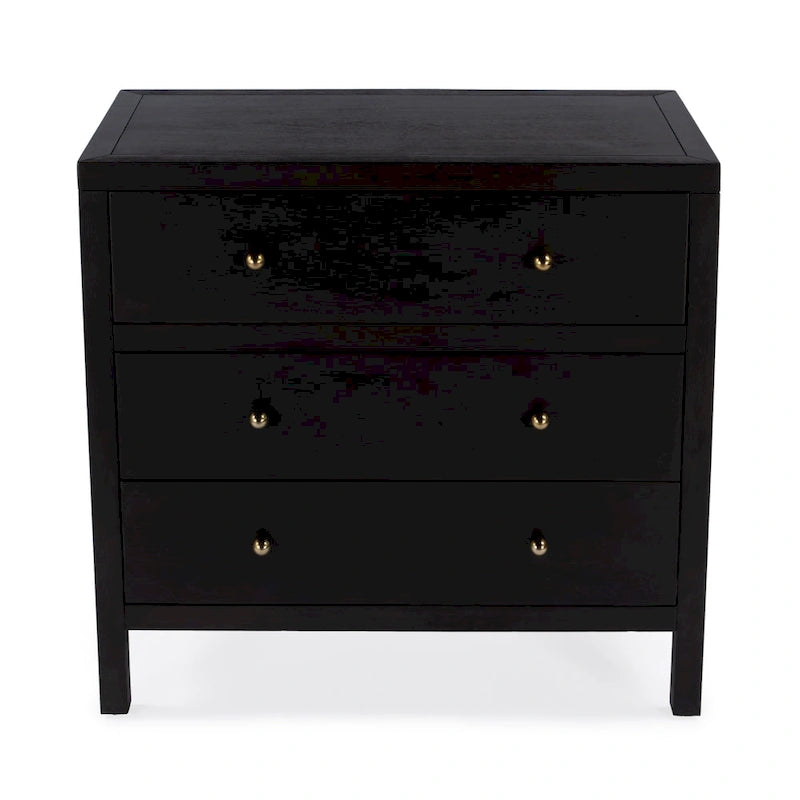 3-Drawer Wood Dresser