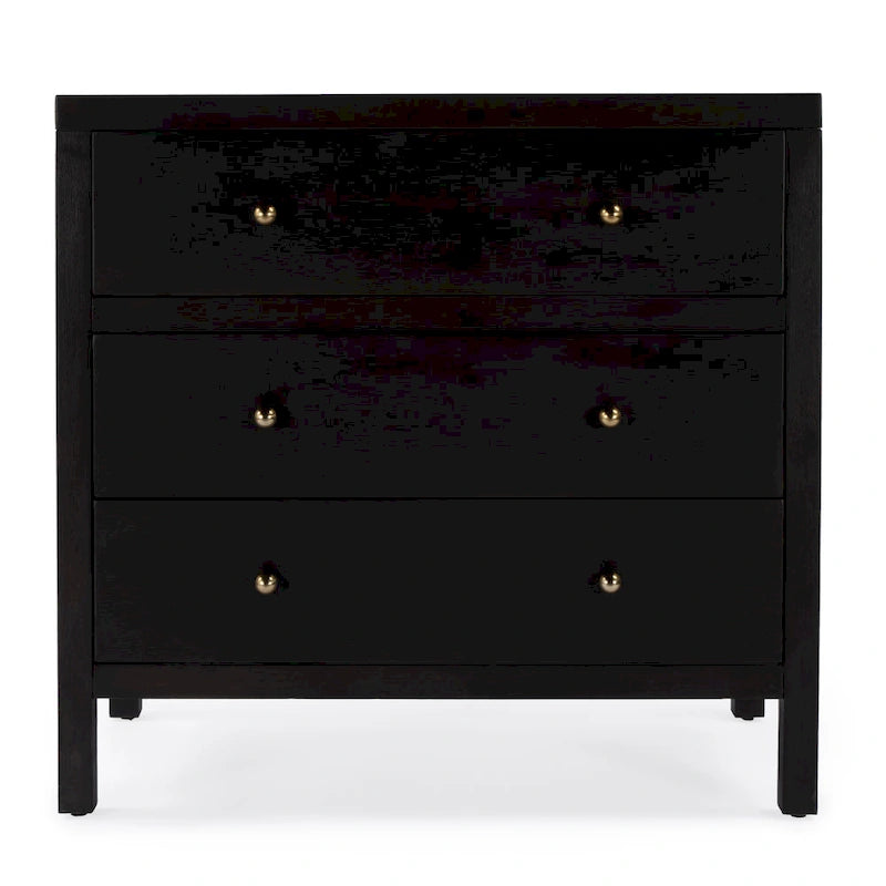 3-Drawer Wood Dresser