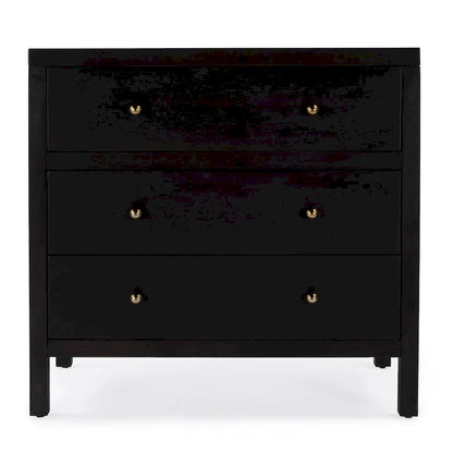 3-Drawer Wood Dresser