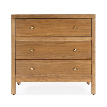 3-Drawer Wood Dresser