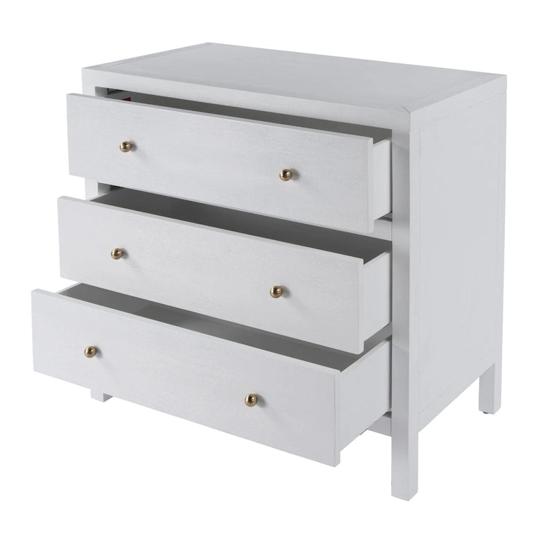 3-Drawer Wood Dresser