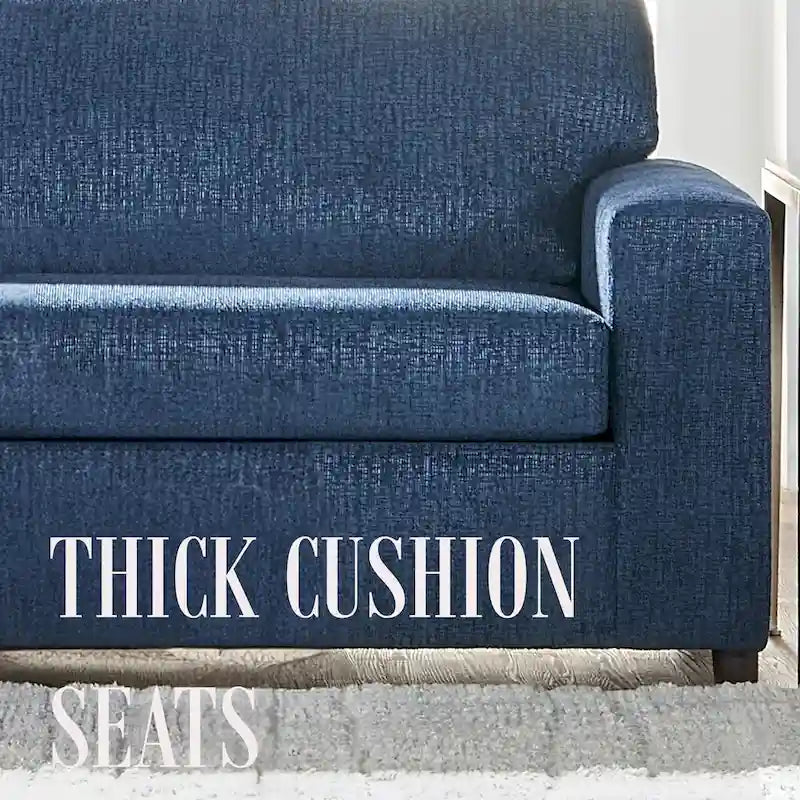 New Classic Furniture Leo Cushion Back Sofa, Made in USA