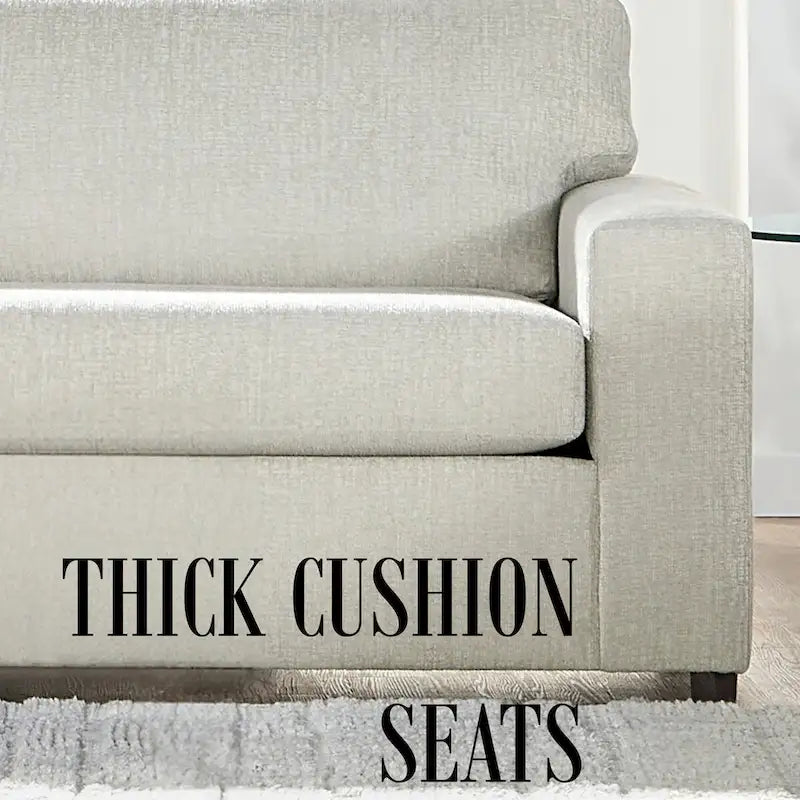 New Classic Furniture Leo Cushion Back Sofa, Made in USA