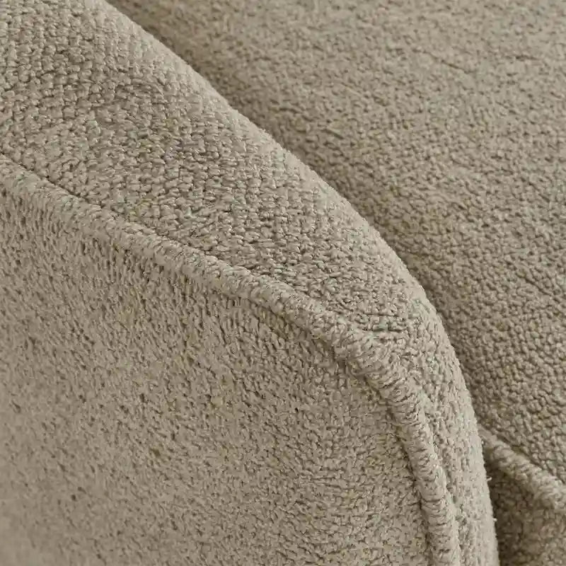 Mid-Century Channel-Tufted Accent Chair with Removable Cushion Cover