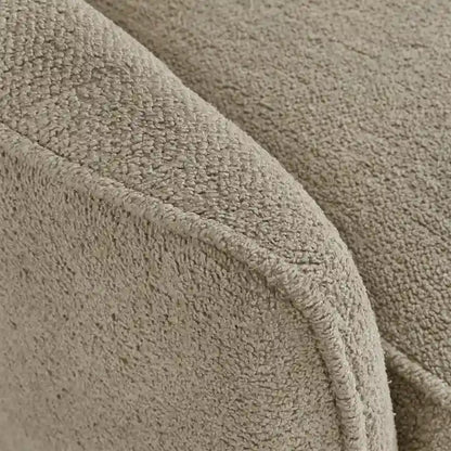 Mid-Century Channel-Tufted Accent Chair with Removable Cushion Cover