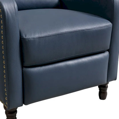 Genuine Leather Recliner Chair Comfortable Chairs for Living Room