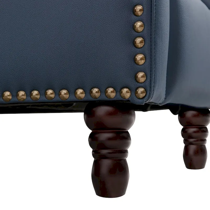 Genuine Leather Recliner Chair Comfortable Chairs for Living Room