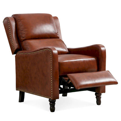 Genuine Leather Recliner Chair Comfortable Chairs for Living Room