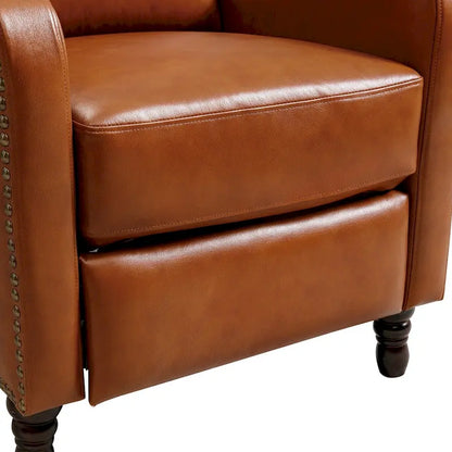 Genuine Leather Recliner Chair Comfortable Chairs for Living Room