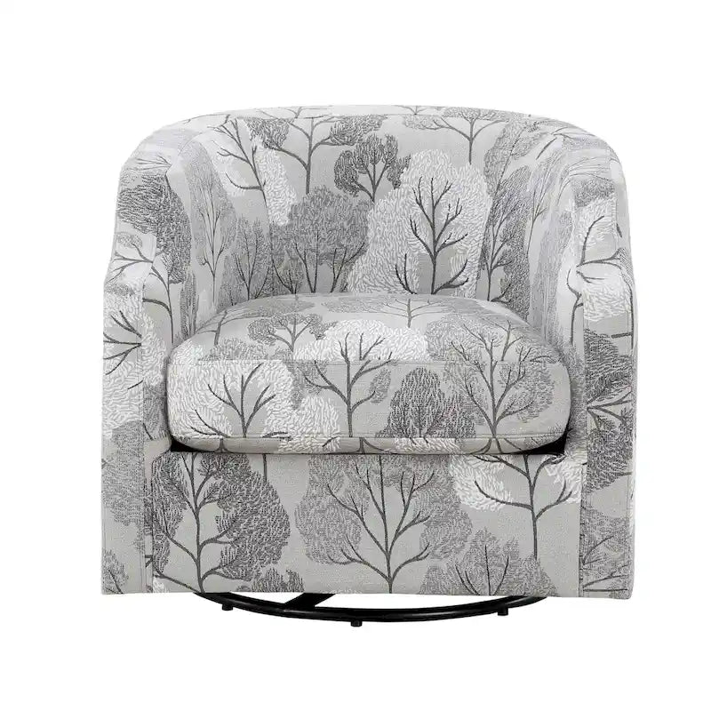 Swivel Glider Barrel Chair