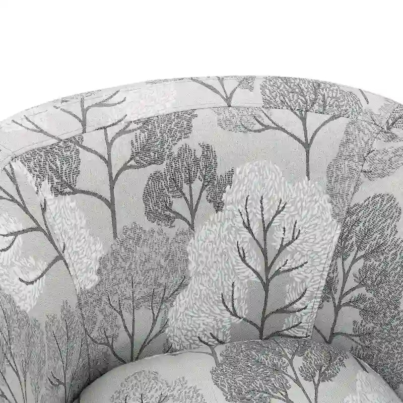 Swivel Glider Barrel Chair