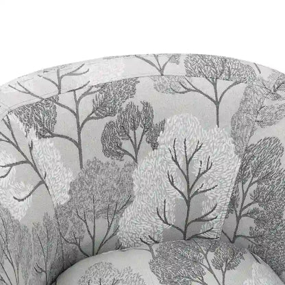 Swivel Glider Barrel Chair
