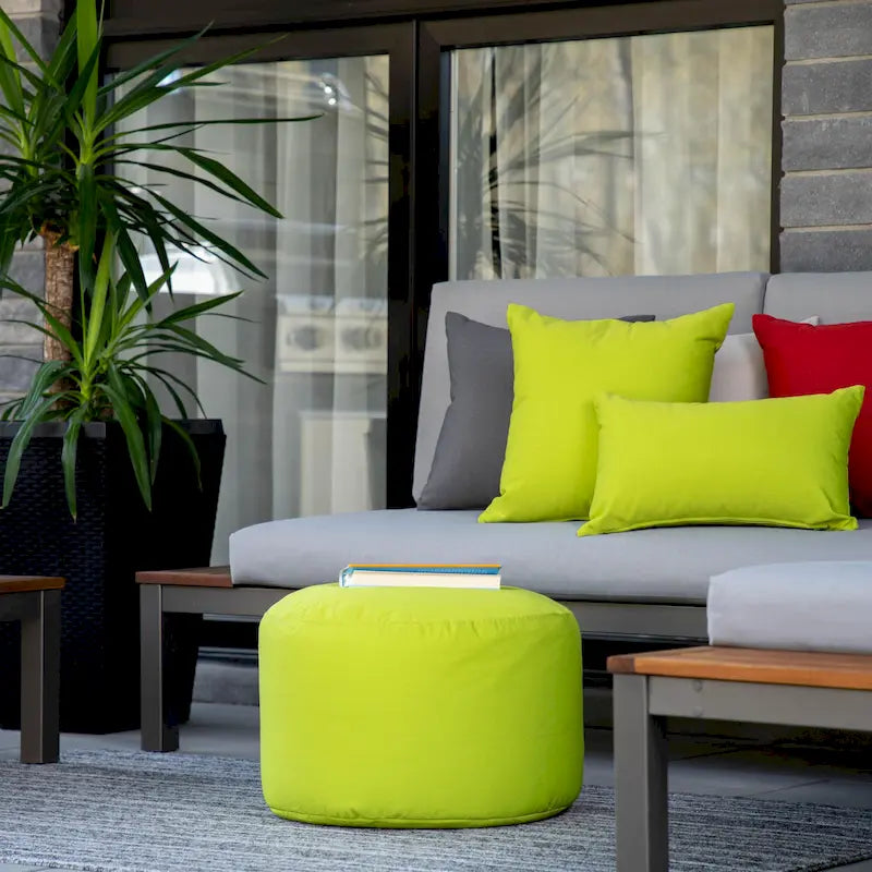 Indoor/ Outdoor Ottoman Pouf