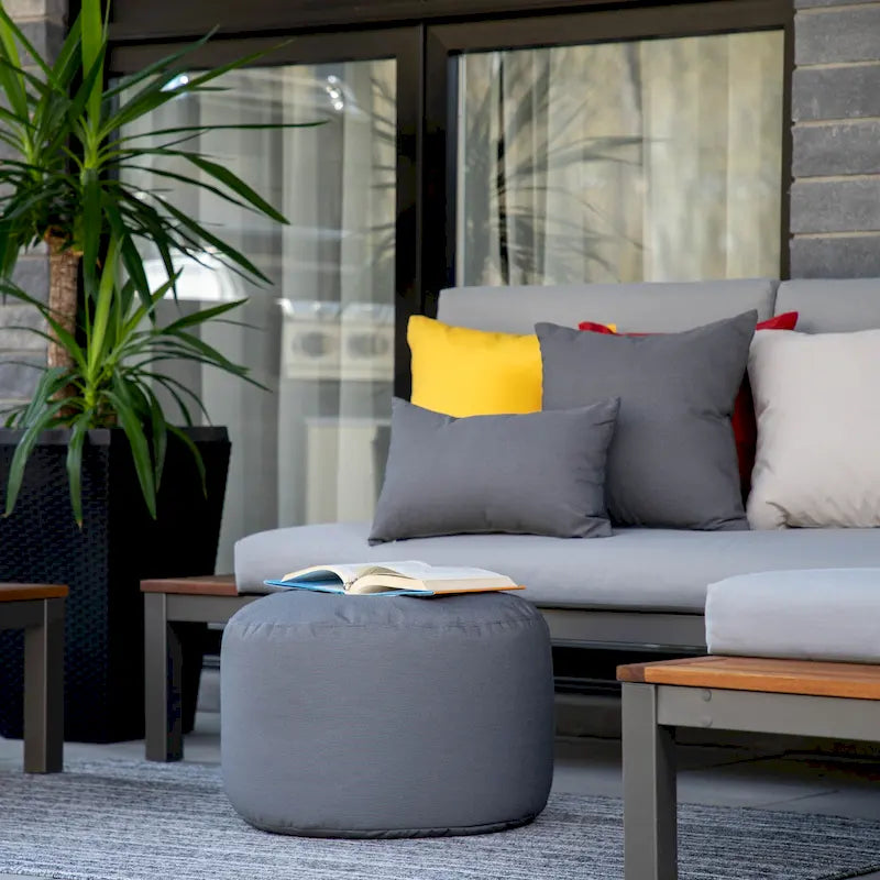 Indoor/ Outdoor Ottoman Pouf