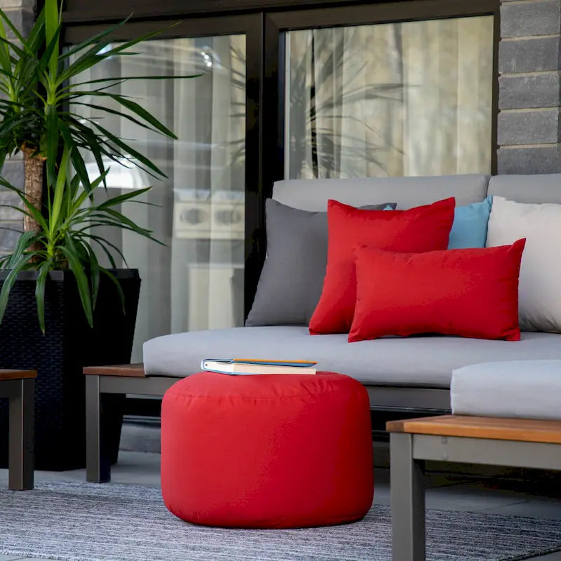 Indoor/ Outdoor Ottoman Pouf