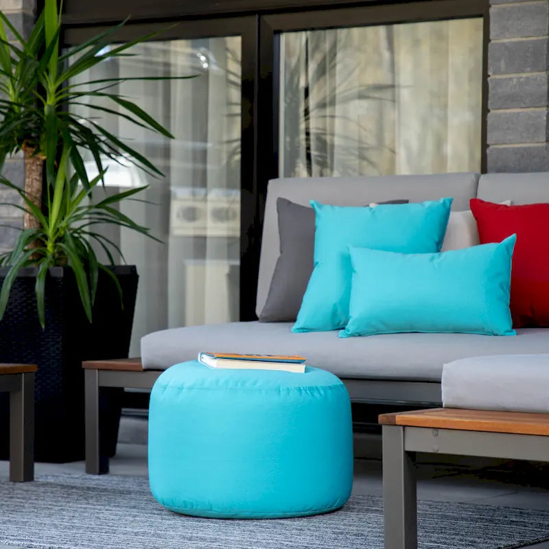 Indoor/ Outdoor Ottoman Pouf