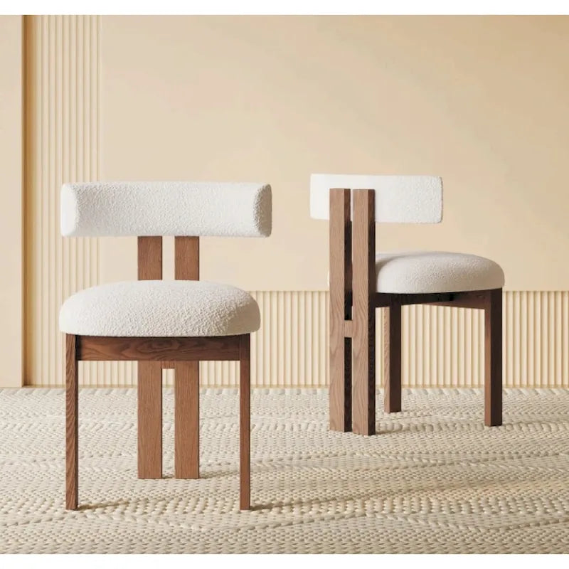 Hazelnut Brown Dining Chair Set - 2 Piece